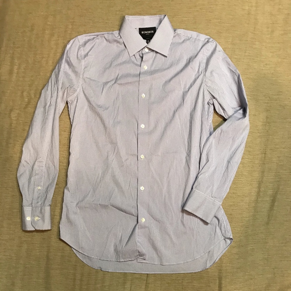 Bonobos Stretch Tailored Fit Shirt 16-35 New!